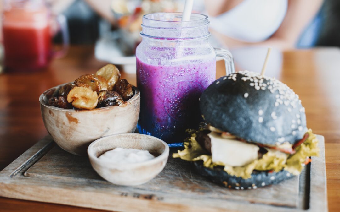 Veggie-Packed Sweet Potato Black Bean Burgers